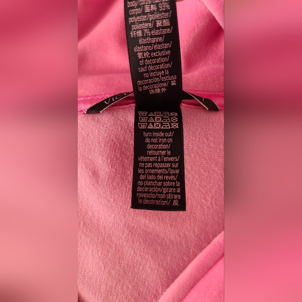 VS PINK VELOUR TRACKSUIT SET - Picture 9 of 9
